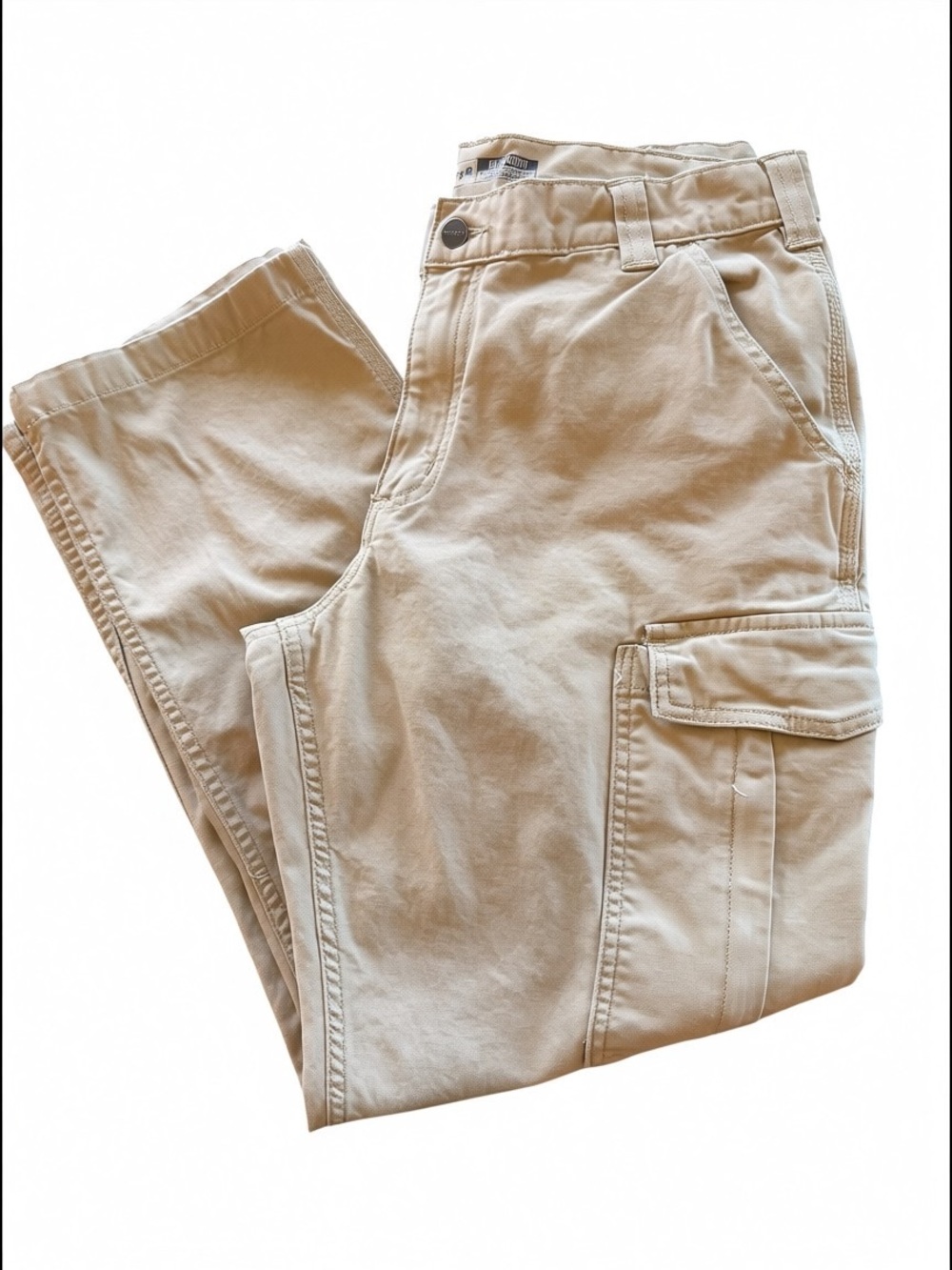Carhartt Relaxed Fit Cargo Work Pants Men’s 36x30 Khaki
